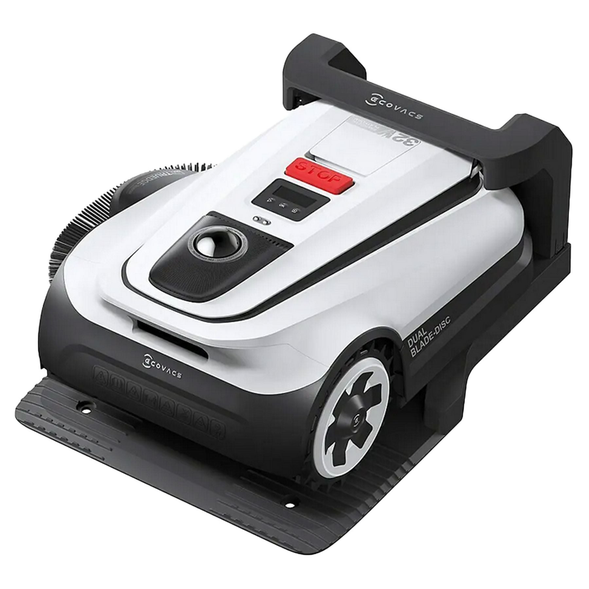 ECOVACS GOAT A1600 LiDAR PRO, robot cortacésped sin cable perimetral para jardines de hasta 1.600 m² con navegación HoloScope 360°