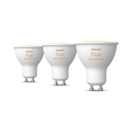 Kit: 3 bombillas blancas GU10 4.3W