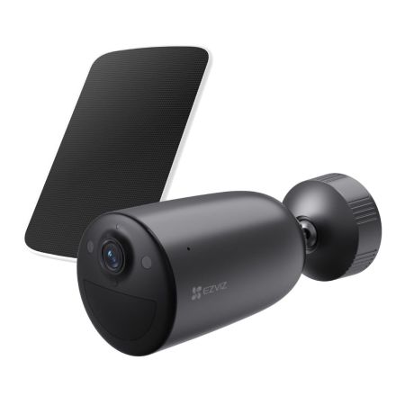 Kit cámara EB3, exterior,4G, 2K, visiona, Wi-Fi + panel solar negro