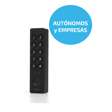 Pro: Nuki Keypad 2 NFC (teclado para puertas con huella dactilar)