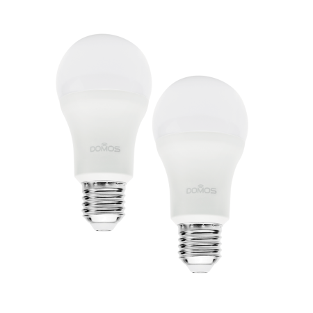 Domos Bombilla E27 10W WIFI Blanca 2x1