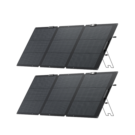 Pack 2 Panel Solar Plegable 160W XT60 Ecoflow