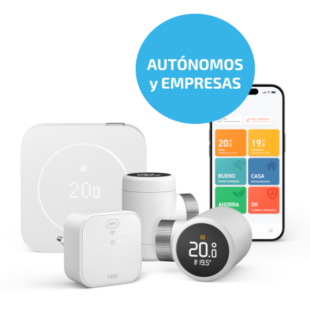 Pro: Termostato cableado X (2a Gen) - Kit de inicio y 2 cabezales X