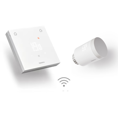 Termostato Inalámbrico Original Netatmo + 1 cabezal