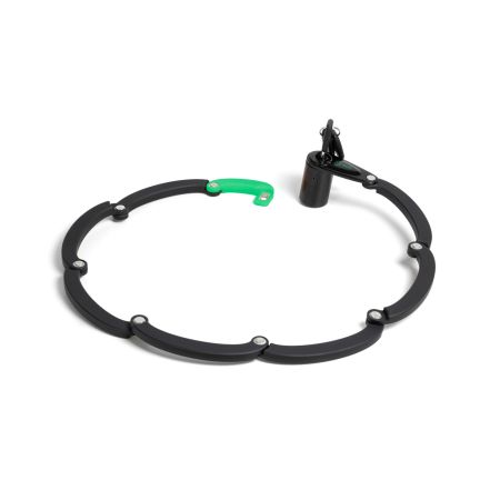 Candado Alum. Plegable Oval + Lámpara LED