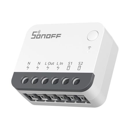 Sonoff interrupto externo inteligente ZBMINI Zigbee (requiere neutro), 10A, blanco