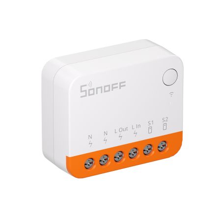 Sonoff Mini interruptor inteligente extremo Wi-Fi Zigbee, 10A, blanco