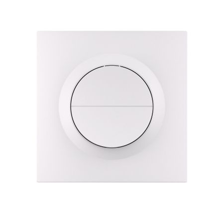 Sonoff interruptor inteligente de pared inteligente doble Orb-ZBW2L Zigbee (no requiere neutro),12A, blanco