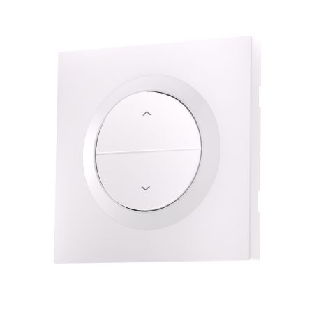 Sonoff interruptor inteligente de pared para persianas enrollables Wi-Fi Matter, 1A, blanco