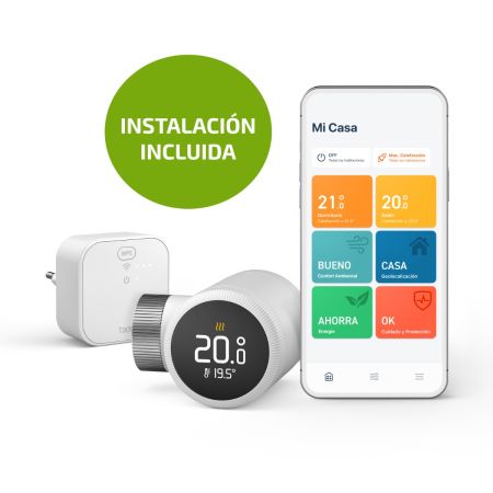 Cabezal termostático X - Kit de inicio INSTALACION INCLUIDA