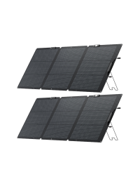 Pack 2 Panel Solar Plegable 160W XT60 Ecoflow