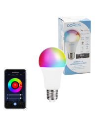 Domos Bombilla E27 10W WIFI RGB