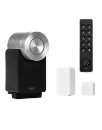 Nuki Smart Lock 4 Pro negro + Keypad2 + Door Sensor