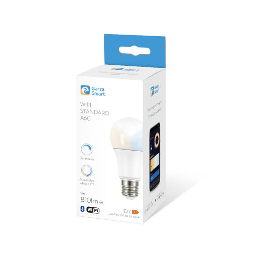 Pack 2 Bombilla wifi 9W Luz Blanca dimmable