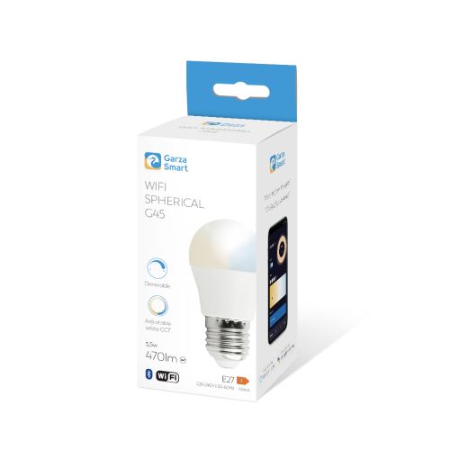 Bombilla wifi Mini E27 5.5W Luz Blanca dimmable