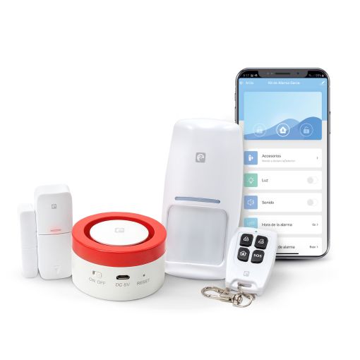 Kit de Alarma Inteligente Wifi con sirena