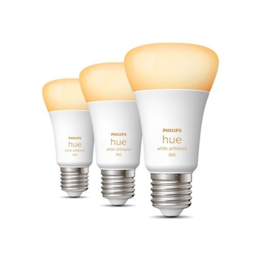 Kit: 3 bombillas blancas E27 9W