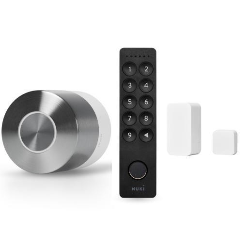 Nuki Smart Lock PRO + Keypad 2 + Door Sensor