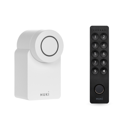 Nuki Smart Lock 4 Basic blanco + Keypad