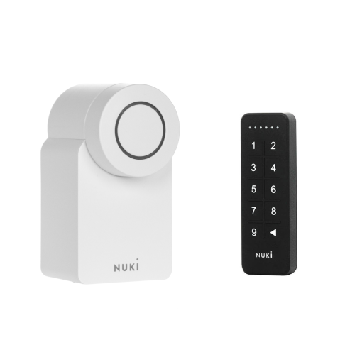 Nuki Smart Lock 4 Basic blanco + Keypad