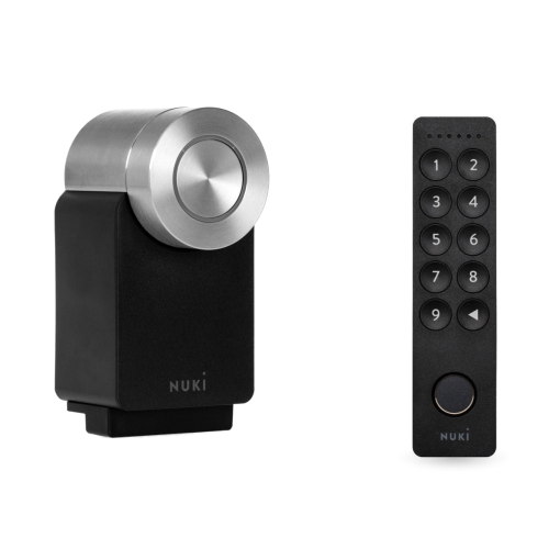 Nuki Smart Lock 4 Pro negro + Nuki Keypad 2