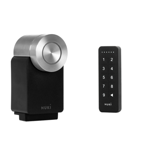 Nuki Smart Lock 4 Pro negro + Keypad