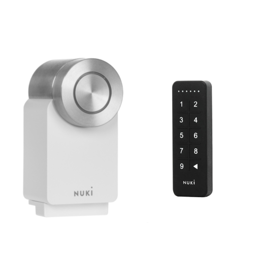 Nuki Smart Lock 4 Pro blanco + Keypad