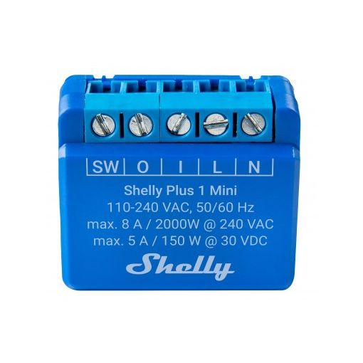 Shelly Mini 1 Gen3 Relé Wi-Fi BT