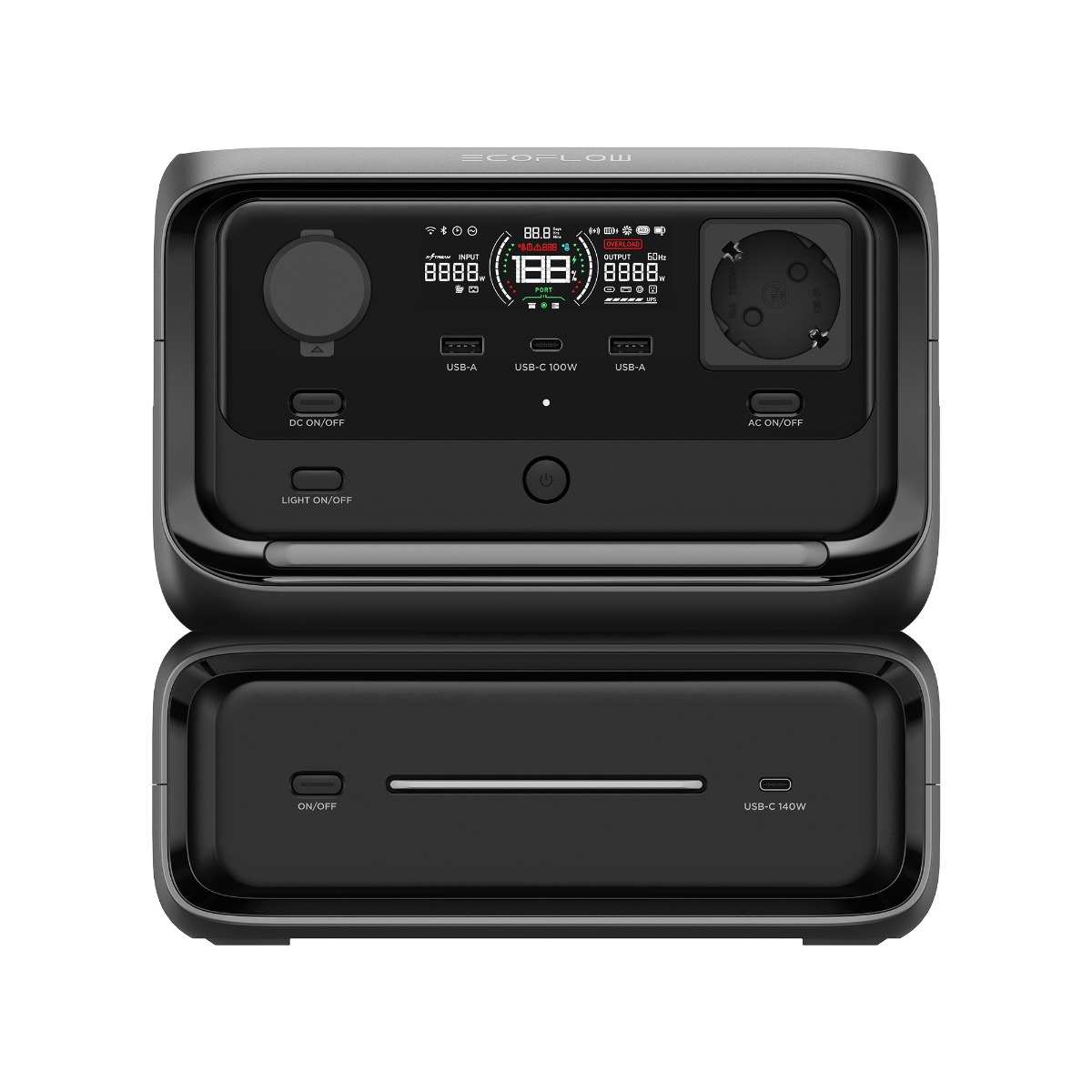 Estación de Energía portátil River 3 MAX 572Wh