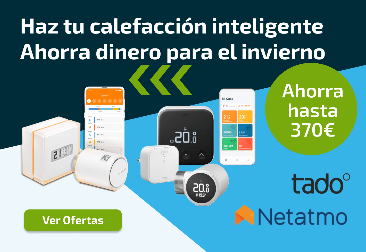 Productos Tado y Netatmo Climatización